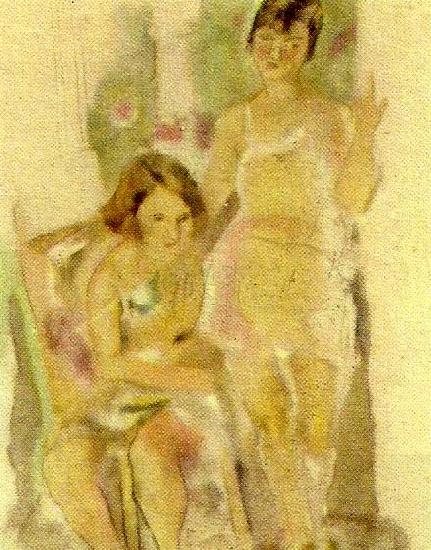 Jules Pascin ginette och mireille China oil painting art